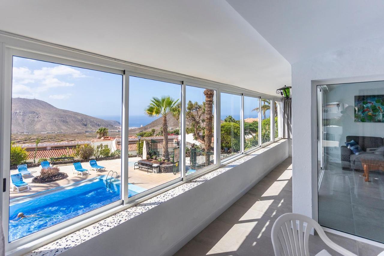 Villa Azure Horizon And Breeze - Panoramic Ocean View And Heated Pool Chayofa Extérieur photo