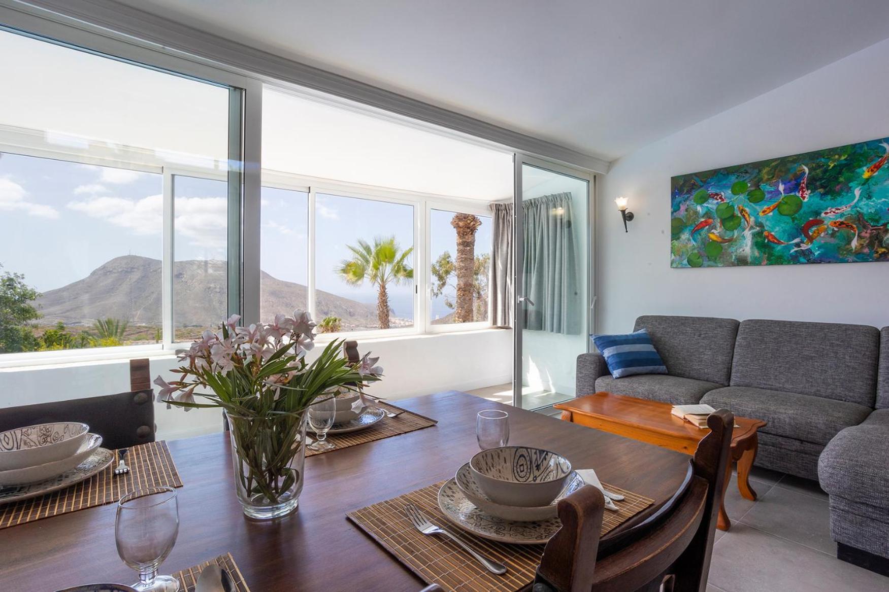 Villa Azure Horizon And Breeze - Panoramic Ocean View And Heated Pool Chayofa Extérieur photo